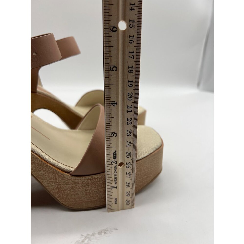 Dolce Vita Womens Brown Platform Chunky Heel Sandals Size 7 - Picture 7 of 9